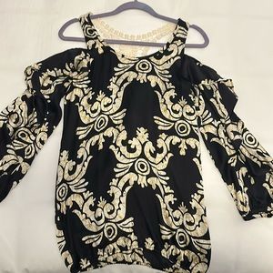 Voom by Joy Han 100% silk blouse small